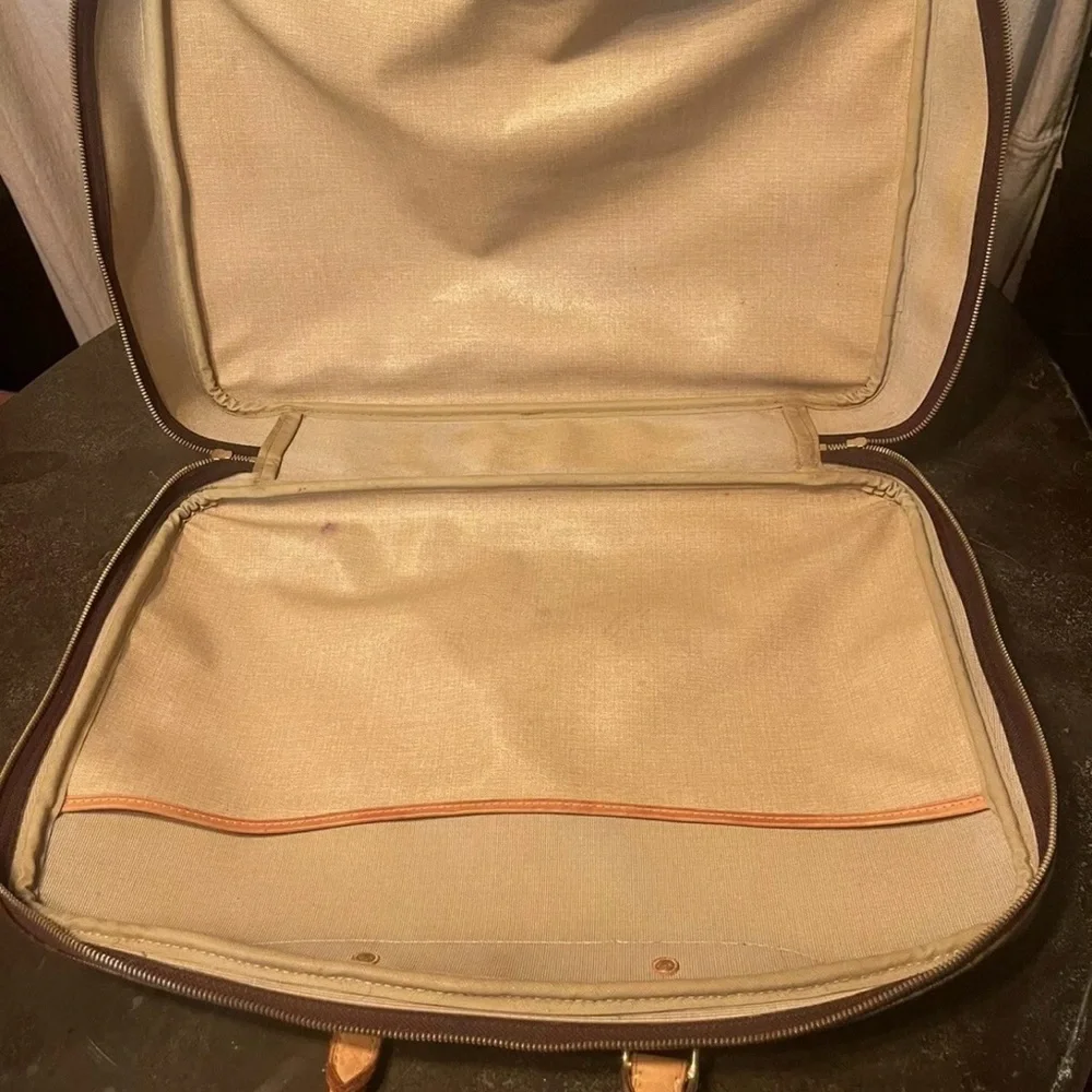 Louis Vuitton Alize 24 Heures Monogram Canvas Travel Luggage Bag